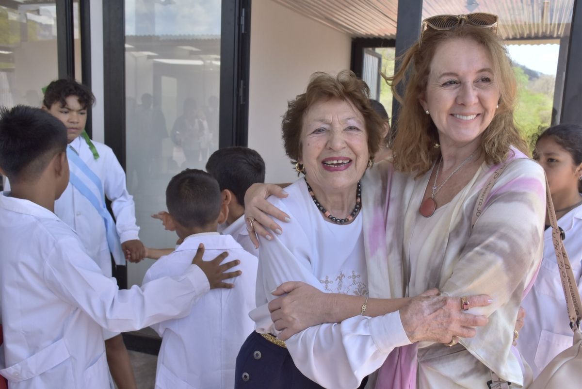 Inauguraron la ampliación de la Escuela Provincial 104 Ojo de Agua en Palma Sola