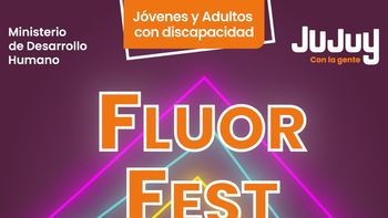 invitan a la matine fluor fest para jovenes y adultos con discapacidad