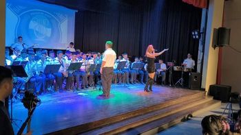 la banda de musica infanto juvenil participo del programa cultura en concierto