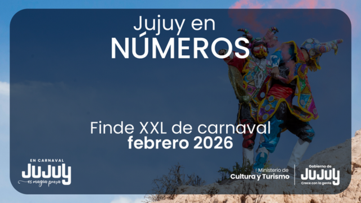 Carnaval 2026 en Jujuy: más de 45 mil turistas y ocupación hotelera cercana al 100%