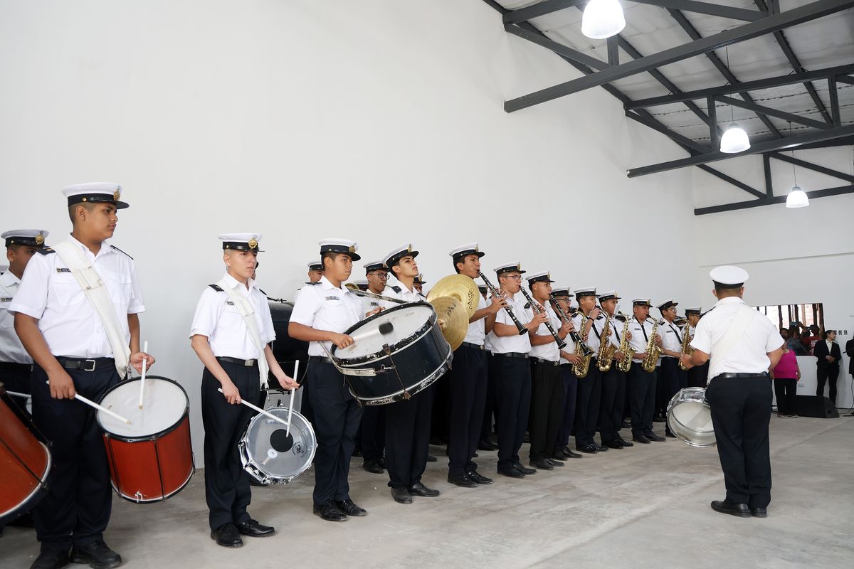 La Banda de Música Infanto Juvenil de la Policía de Jujuy estrena su propio espacio en San Pedro