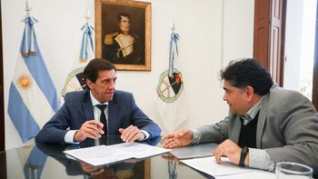 Sadir recibió al Intendente de Monterrico para avanzar en obras clave para la ciudad