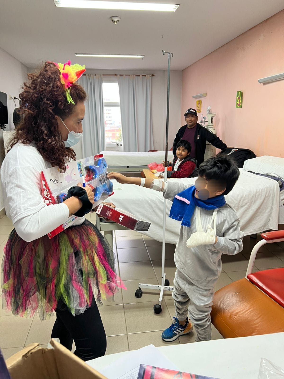 Emotiva celebración por el día de las infancias en el Hospital Materno Infantil