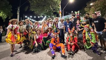 El Carnaval jujeño llegó a Mina Clavero