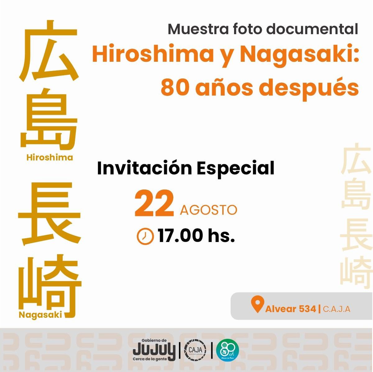 Memoria y resiliencia: una muestra para reflexionar sobre Hiroshima y Nagasaki Memoria y resiliencia: una muestra para reflexionar sobre Hiroshima y Nagasaki