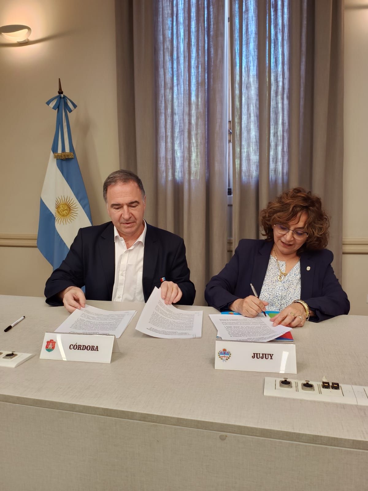 Córdoba y Jujuy acordaron convenio marco de colaboración en Educación