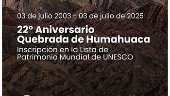 La Quebrada de Humahuaca celebra 22 años como Patrimonio Mundial de la Humanidad