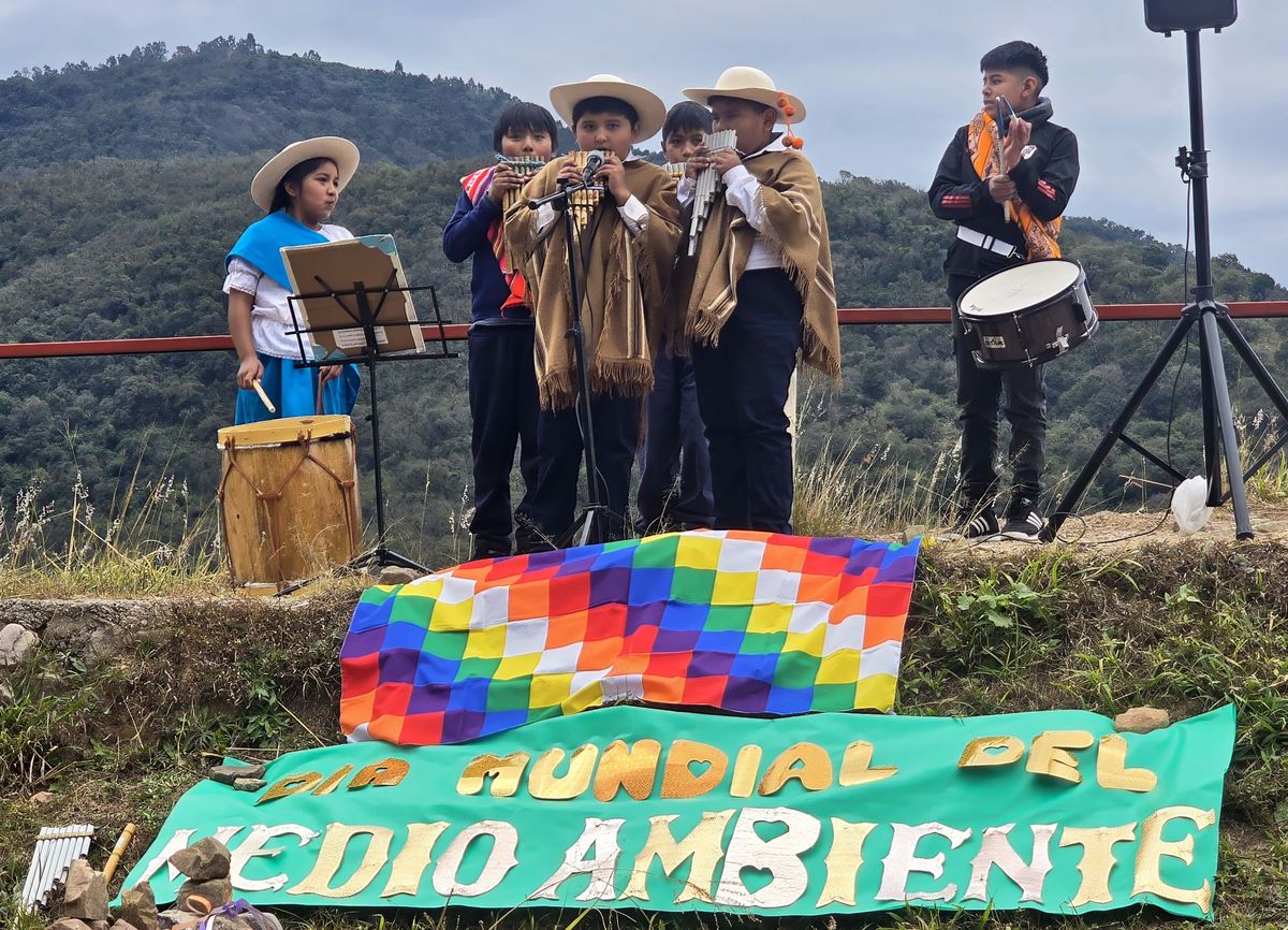 Alumnos de la Escuela Rural de León celebraron el Día Mundial del Ambiente