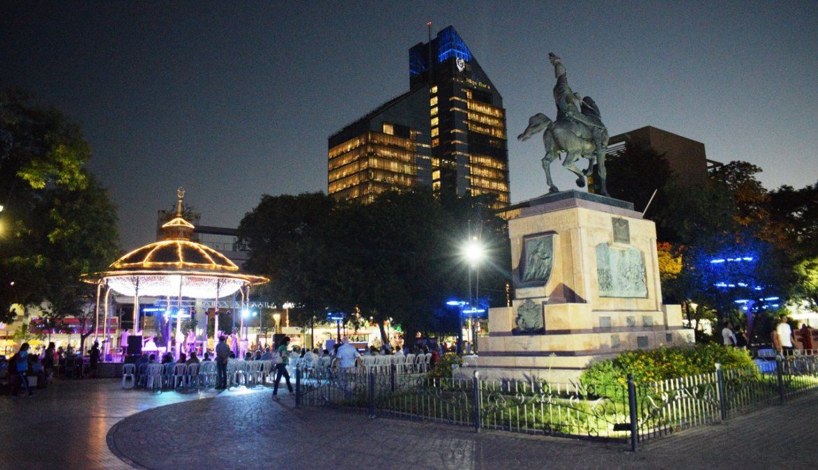 Plaza Libertad de la ciudad de Santiago del Estero