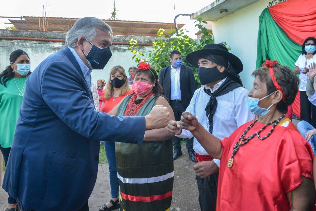 Morales llevó su saludo al pueblo Guaraní