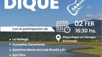 rock en el dique, propuesta para disfrutar de la musica jujena