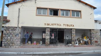 Obras en un proyecto trascendental de recuperación de la histórica Biblioteca Popular de San Antonio
