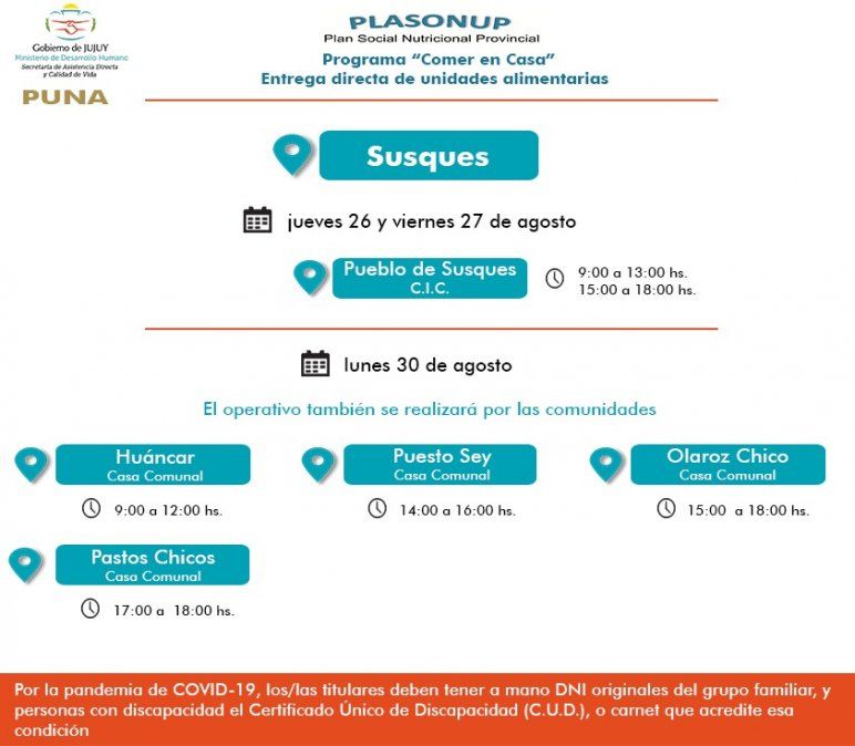 Programa Comer en Casa Programa Comer en Casa