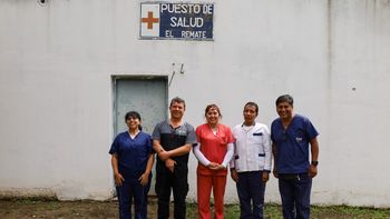 Comenzaron obras de refacción y mantenimiento en puesto de salud de El Remate