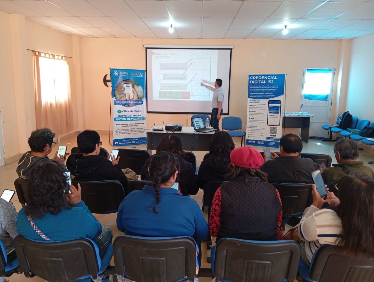 El ISJ dictó Taller de Inclusión Digital para adultos mayores en Humahuaca El ISJ dictó Taller de Inclusión Digital para adultos mayores en Humahuaca