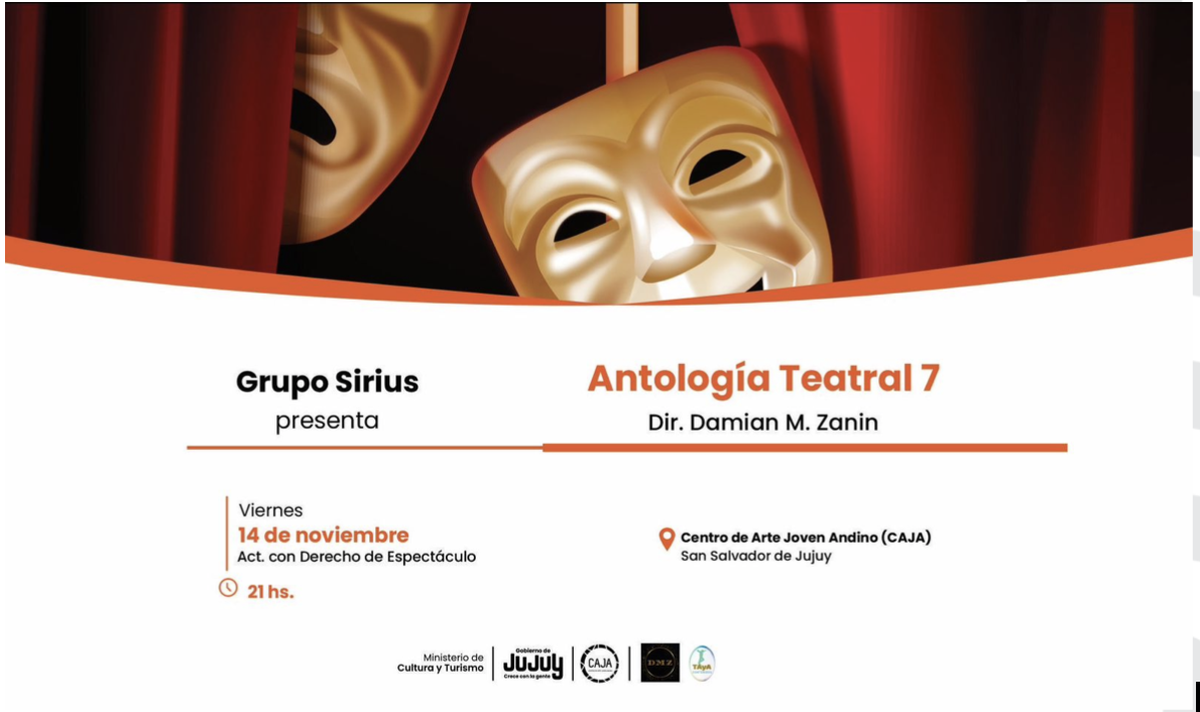 El Grupo Sirius presenta su Antología Teatral en el CAJA