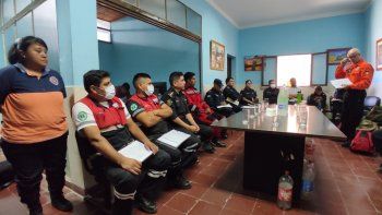 Equipos de asistencia articularon tareas de prevención en Volcán.