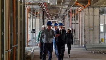 Las obras del nuevo hospital regional Oscar Orías, en Libertador, beneficiarán en materia de salud a más de 100 mil personas de la región del ramal.