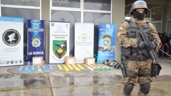 La lucha contra el Narcotráfico se configuró en Jujuy como una política de estado, lográndose secuestrar una importante cantidad de cocaína.