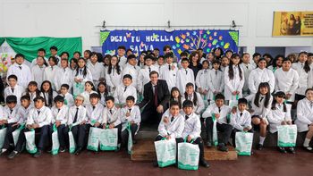 Alumnos prometieron cuidar el planeta en el Día Mundial del Medio Ambiente