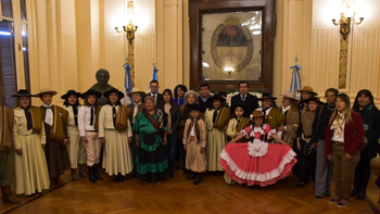 acompanamiento en el primer encuentro provincial de mujeres gauchas
