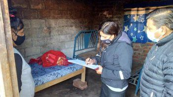 familias de aguas calientes y san pedro fueron relevadas por incendio en sus viviendas