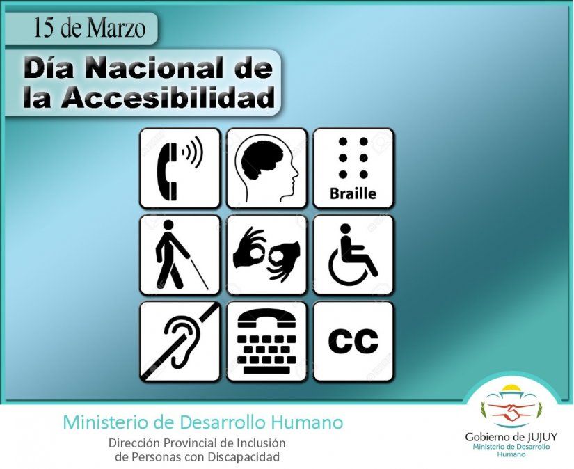 15 de marzo Día Nacional de la Accesibilidad