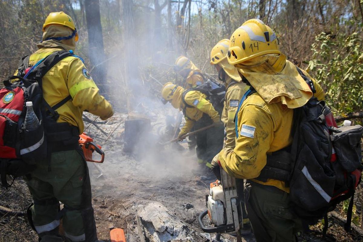 COE: Situación incendio forestal en Yuto