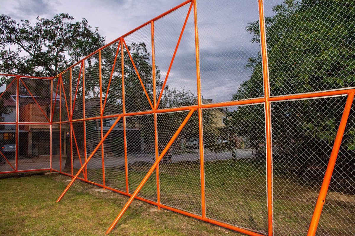 Inauguraron el renovado polideportivo en 76 Viviendas, Alto Comedero