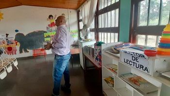Se realizan mejoras en la Escuela Nº 298 de Finca El Pongo