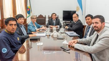 Sadir y Álvarez García se reunieron con la CGT